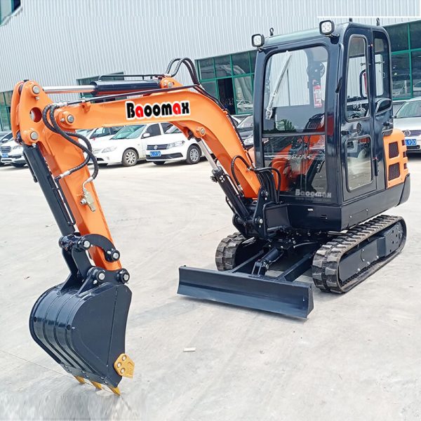 01 China compact wheel mini 2.5ton crawler excavator