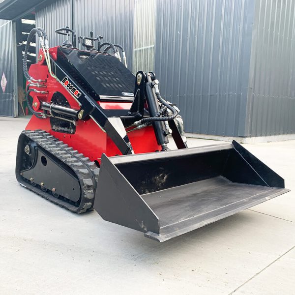 01 China factory price Baoomax 23HP mini track skid steer loader for sale