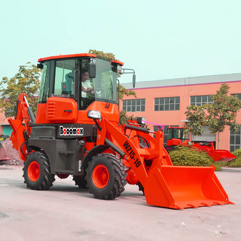 01 chinese small compact diesel Backhoe tractor loader price