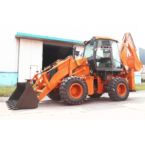 01 earth-moving machinery telescopic backhoe loader 4x4 with price