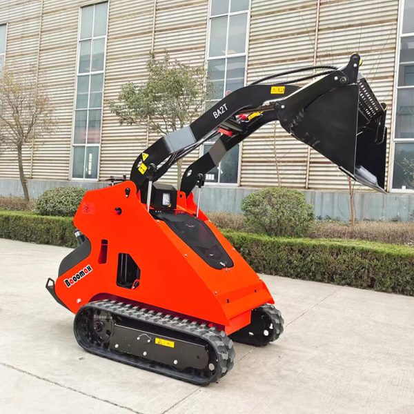 02 Best selling compact kubota diesel small track mini loader with attachments