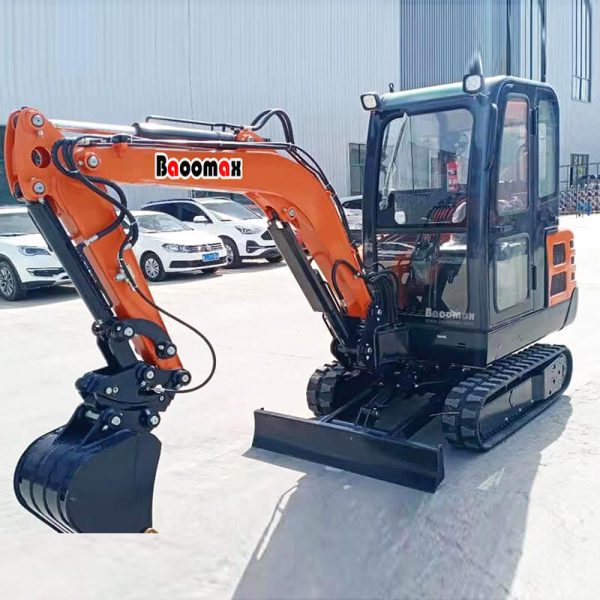 02 China compact wheel mini 2.5ton crawler excavator