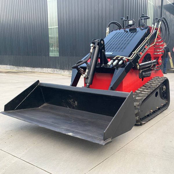 02 China factory price Baoomax 23HP mini track skid steer loader for sale