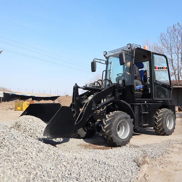 02 electric articulated mini front end wheel loader 1ton for sale