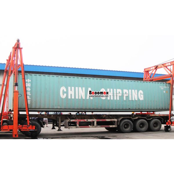 02 factory supply mobile shipping container lift gantry crane price