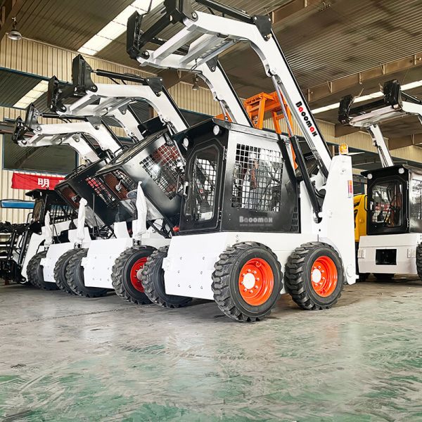 03 earth-moving Machinery 700kg new diesel mini wheel SSL45G skid steer auger JC45 skid steer loader