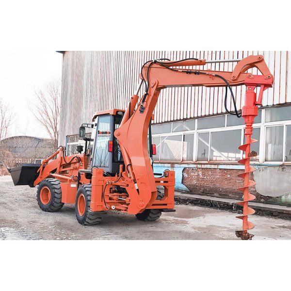 03 earth-moving machinery telescopic backhoe loader 4x4 with price