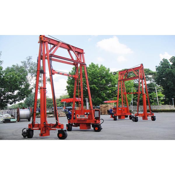 03 factory supply mobile shipping container lift gantry crane price