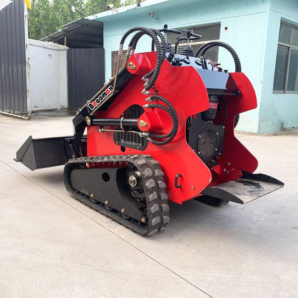 04 China factory price Baoomax 23HP mini track skid steer loader for sale