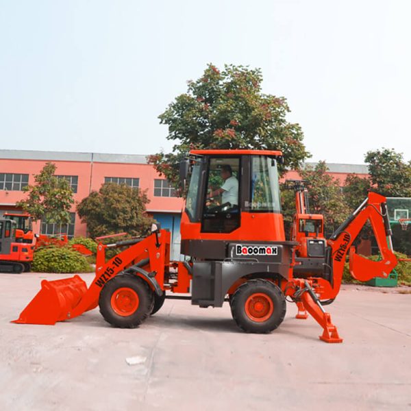 04 chinese small compact diesel Backhoe tractor loader price