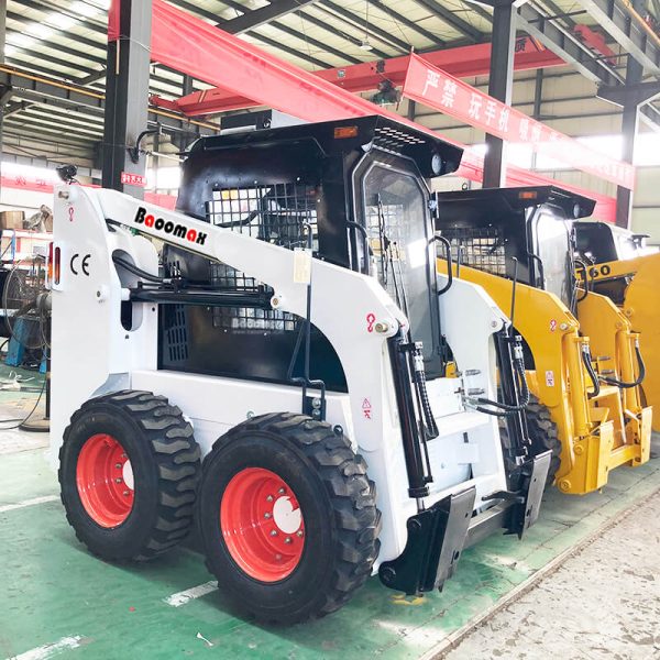 04 earth-moving Machinery 700kg new diesel mini wheel SSL45G skid steer auger JC45 skid steer loader