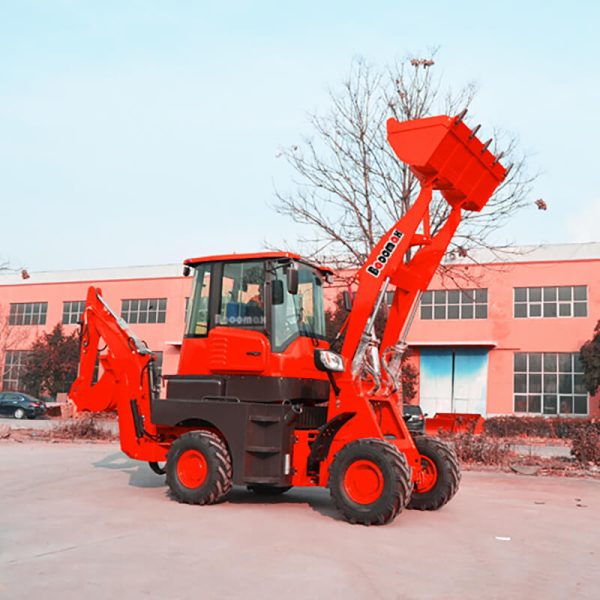 05 China cheap new 6ton mini backhoe excavator loader 4x4 price