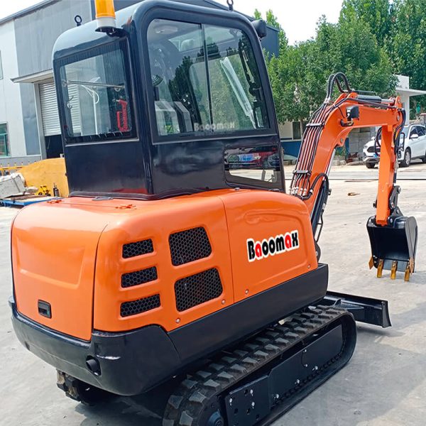 05 China compact wheel mini 2.5ton crawler excavator