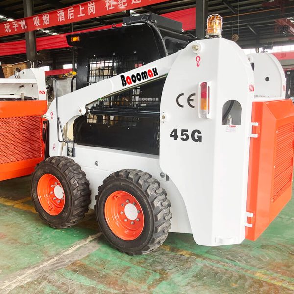 05 earth-moving Machinery 700kg new diesel mini wheel SSL45G skid steer auger JC45 skid steer loader