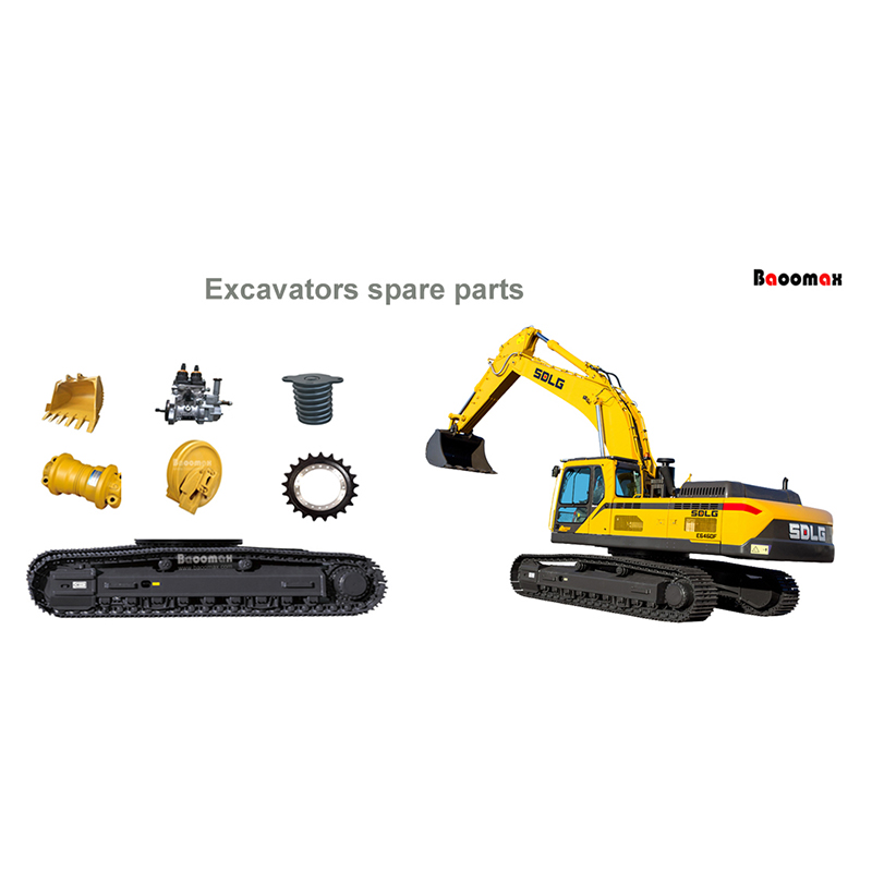 excavator parts with logo banner 02