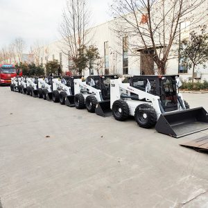 7 Units SSL750D Skid Steer Loaders Delivery to South Africa 4